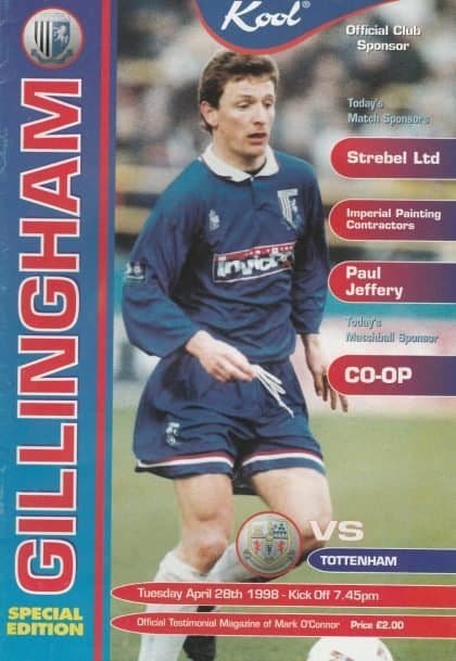 Gillingham v Tottenham Hotspur 28-Apr-1998