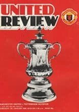 Manchester United v Tottenham Hotspur 09-Jan-1980