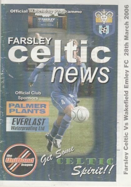 Farsley Celtic v Wakefield Emley 28-Mar-2006