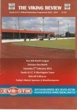 Goole v Warrington Town  02-Feb-2013