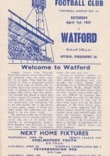 Gillingham v Watford 01-Apr-1967
