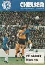West Ham United v Ipswich Town 09-Apr-1975