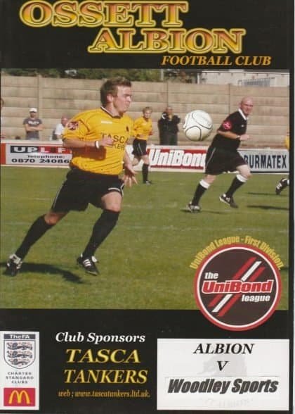 Ossett Albion v Woodley Sports  20-Sep-2006