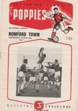 Kettering Town v Romford Town   20-Mar-1963