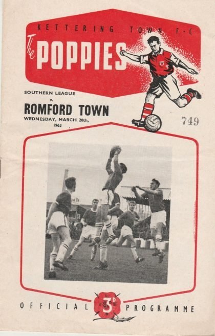 Kettering Town v Romford Town   20-Mar-1963