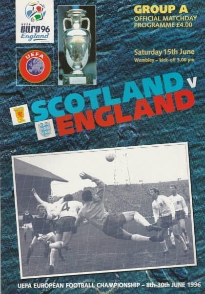 Scotland v England 15-Jun-1996