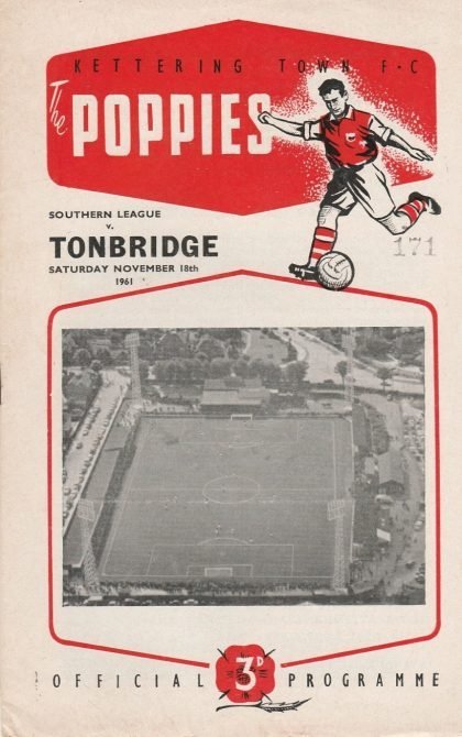 Kettering Town v Tonbridge  18-Nov-1961