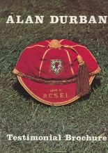 Alan Durban Testimonial Brochure 1972