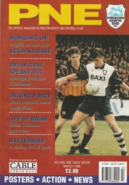 Preston North End Official Magazine vol1no7   Mar 1996