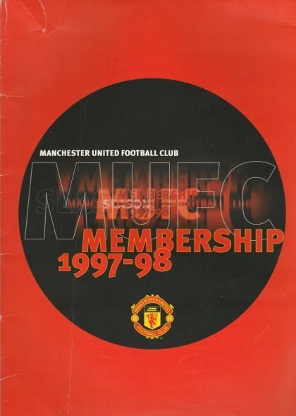 MUFC Membership Pack 1997-98