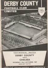 Derby County v Chelsea 23-Oct-1967