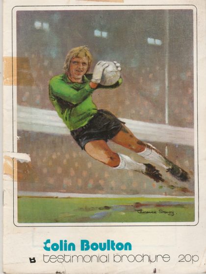 Colin Boulton Testimonial Brochure 1975