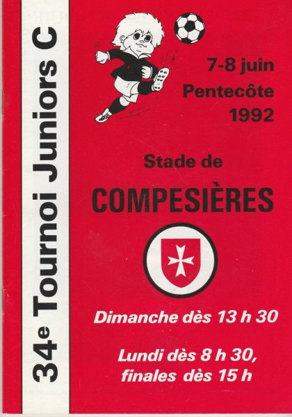 34e Tournoi Juniors C   7/8/-Jun-1992