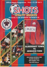 Aldershot Town v Abingdon Town    29-Mar-1997
