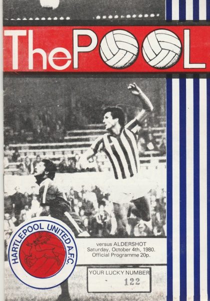 Hartlepool United v Aldershot 04-Oct-1980