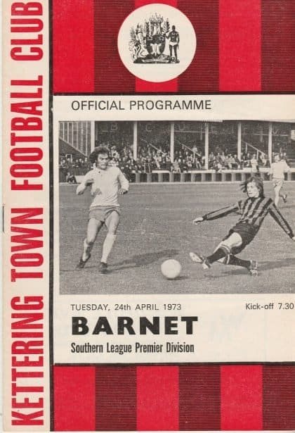 Kettering Town v Barnet  24-Apr-1973