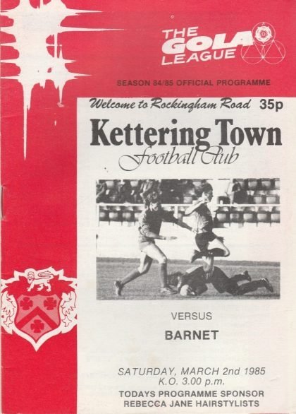 Kettering Town v Barnet 02-Mar-1985
