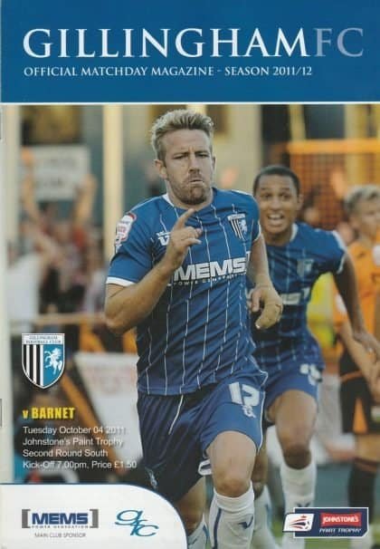 Gillingham v Barnet 04-Oct-2011