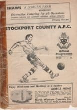 Stockport County v Barrow  01-Sep-1952