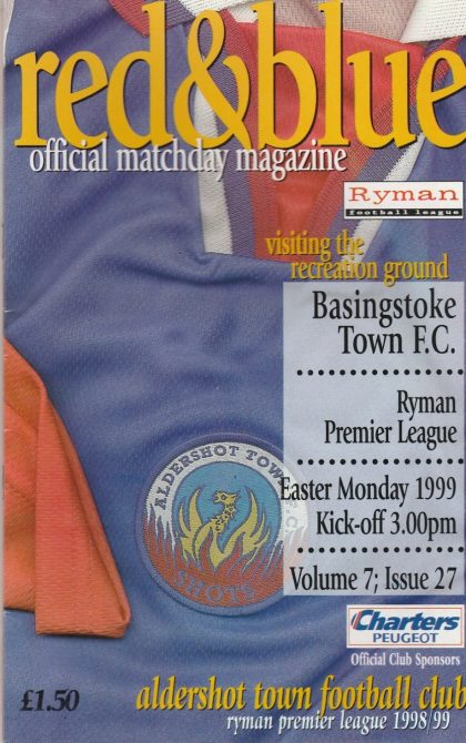 Aldershot Town v Basingstoke Town 05-Apr-1999