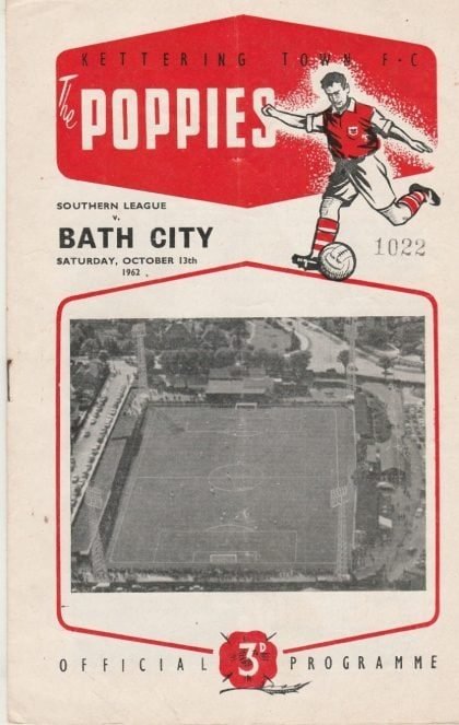 Kettering Town v Bath City   13-Oct-1962