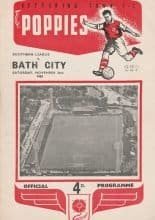 Kettering Town v Bath City   20-Nov-1965