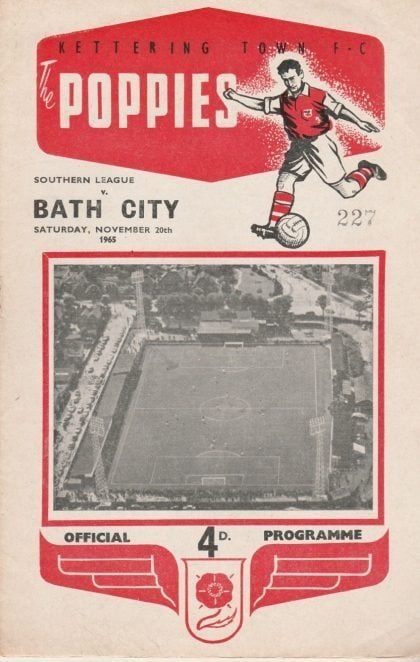 Kettering Town v Bath City   20-Nov-1965