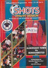Aldershot Town v Berkhamsted Town   23-Nov-1996