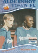 Aldershot Town v Billericay Town  22-Sep-2001