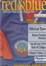 Aldershot Town v Billericay Town 06-Mar-1999