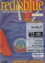 Aldershot Town v Bromley  21-Nov-1998