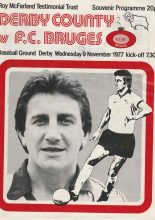 Derby County v FC Bruges   09-Nov-1977