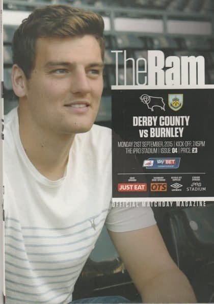 Derby County v Burnley 21-Sep-2015