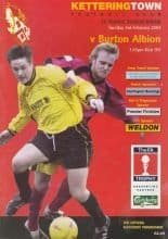 Kettering Town v Burton Albion  03-Feb-2004