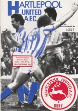 Hartlepool United v Bury 19-Aug-1980