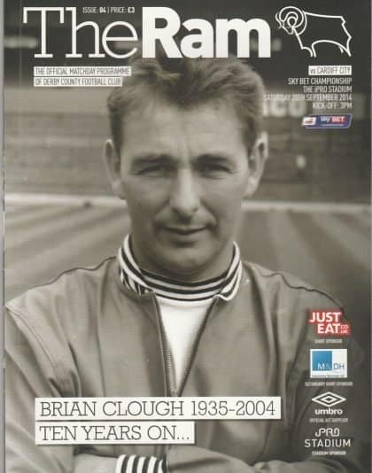 Derby County v Cardiff City 20-Sep-2014