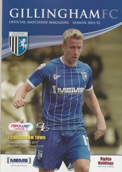 Gillingham v Cheltenham Town  06-Aug-2011