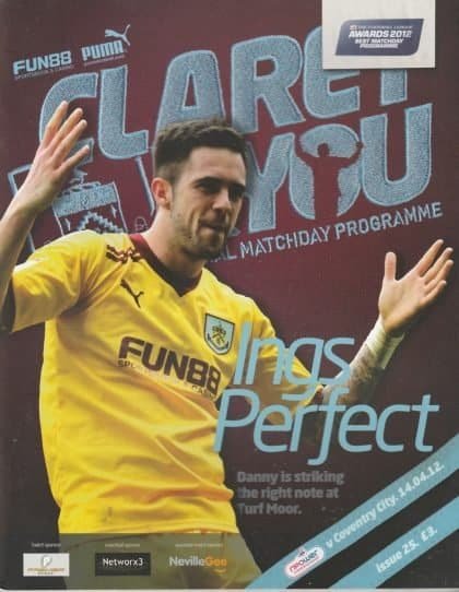 Burnley v Coventry City 14-Apr-2012