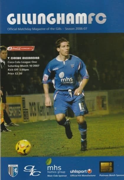 Gillingham v Crewe Alexandra 10-Mar-2007