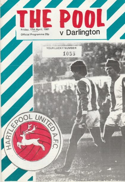 Hartlepool United v Darlington  17-Apr-1981