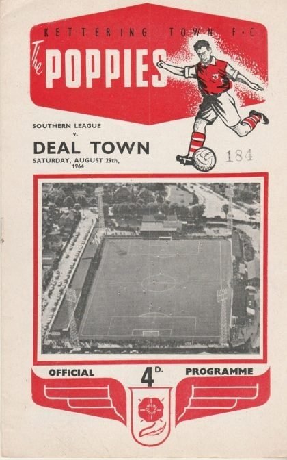 Kettering Town v Deal Town  29-Aug-1964