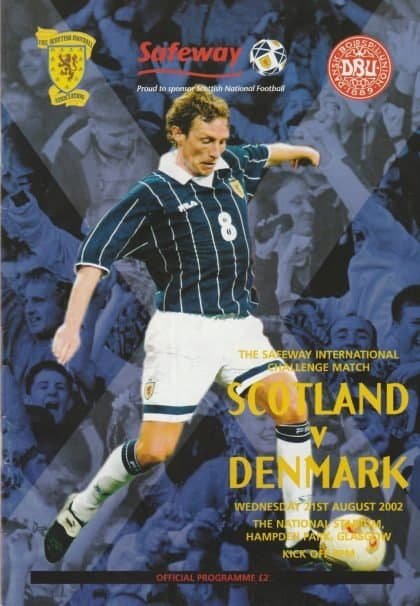 Scotland v Denmark 21-Aug-2002