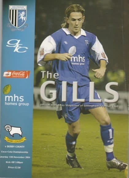 Gillingham v Derby County  13-Nov-2004