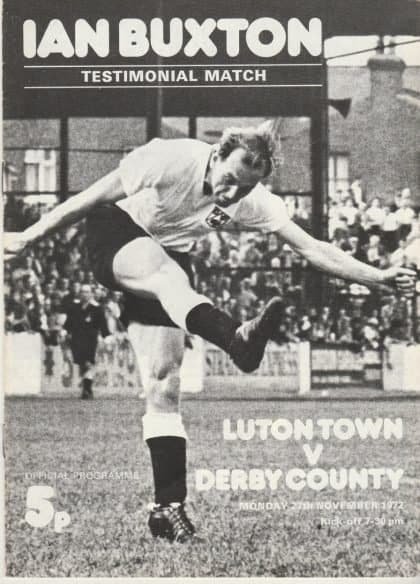 Luton Town v Derby County 27-Nov-1972