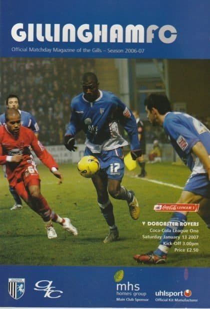 Gillingham v Doncaster Rovers 13-Jan-2007