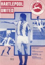 Hartlepool United v Doncaster Rovers   30-Aug-1980