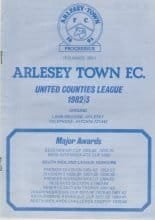 Arlesey Town v Dunstable  26-Apr-1983