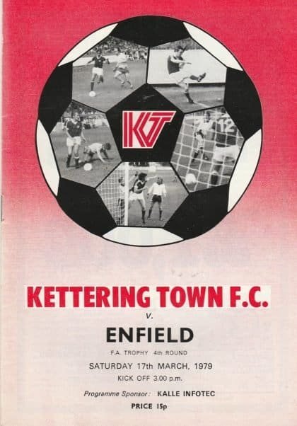 Kettering Town v Enfield  17-Mar-1979