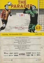 Bradford City v Exeter City 14-Nov-2020