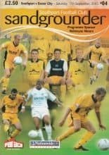 Southport v Exeter City  17-Sep-2005